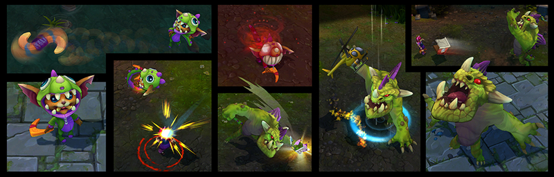 Illustration for article titled Play League Of Legends As A Cuddly Monster Dressed As A Dinosaur